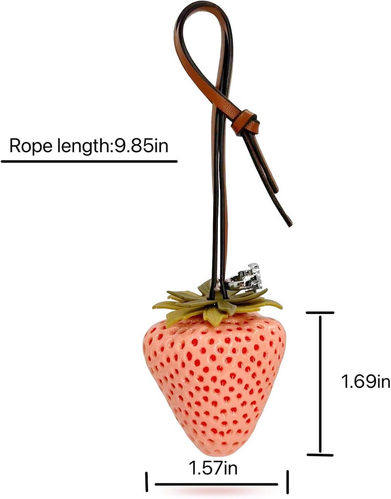 SOPKTA Bag Charms - Cherry Bag Charm Chain, fashionable Purse Charms for women's purse chain - Image 2